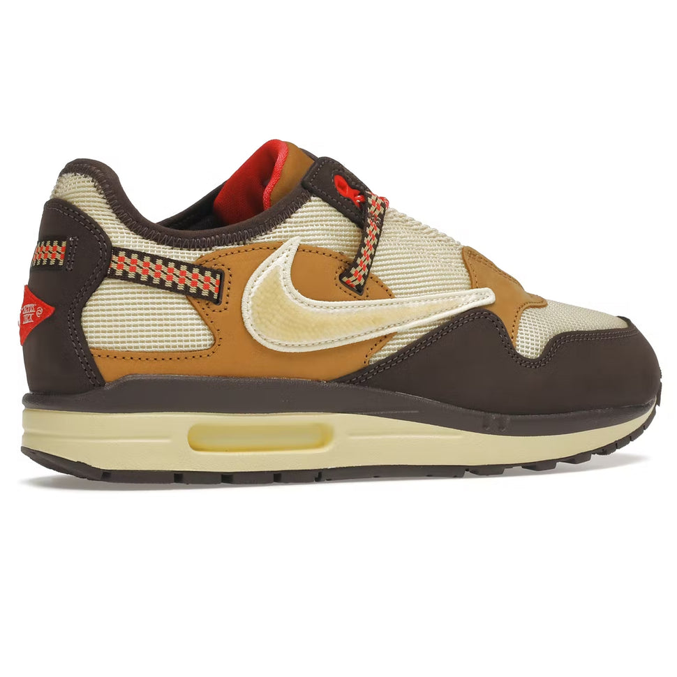 NIKE X TRAVIS SCOTT AIR MAX 1 BAROQUE BROWN